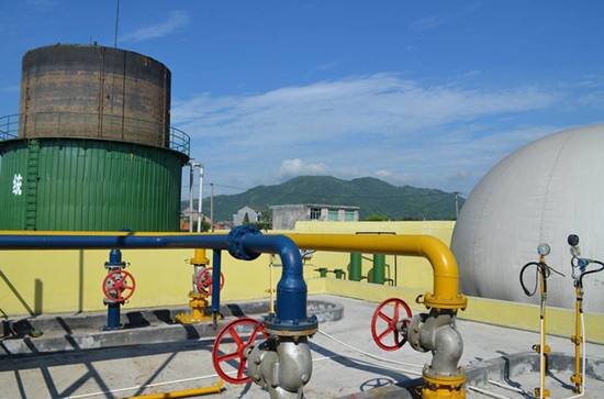甘肃省民乐县5000立方米大型沼气工程项目开建